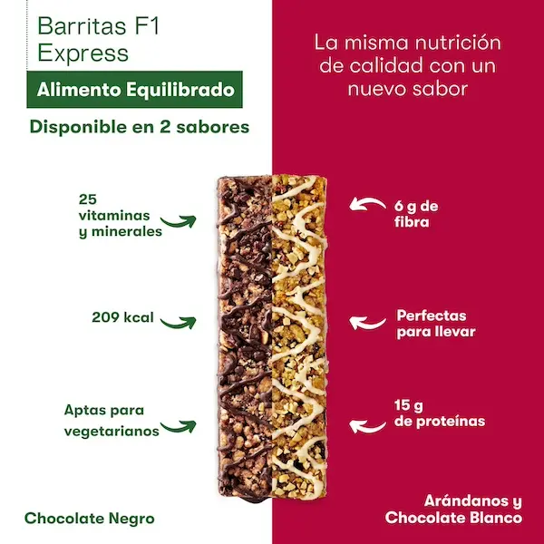 Barritas de proteína Herbalife 1
