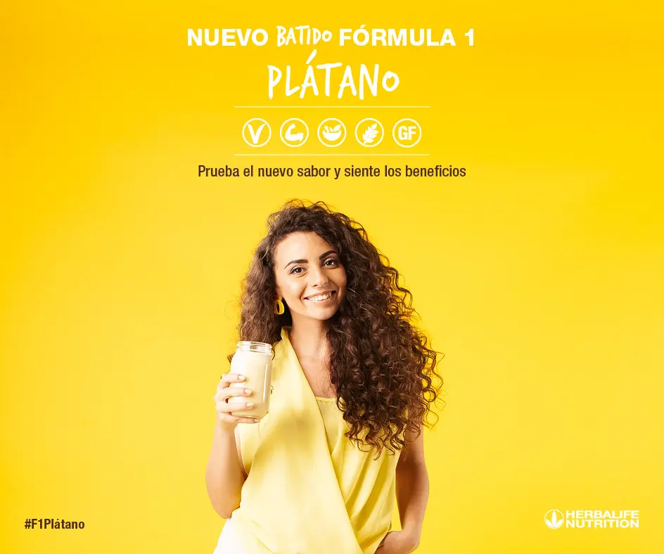 Disfruta de la mañana perfecta con el Desayuno Herbalife 2 J395720F1 Harmonisation20BananaCream20FB Person SP 01