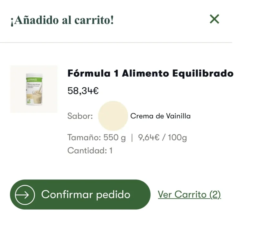 Instrucciones para comprar con descuento en Herbalife One 3 IMG 9953 2